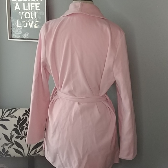 HOST PICK 36point5 Fashion Nova pink coat size L - Picture 4 of 9